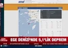 Muğla’da 5.1 büyüklüğünde deprem meydana geldi