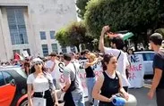 İtalya’daki üniversitede Gazze’ye destek gösterisi! A Haber görüntüledi