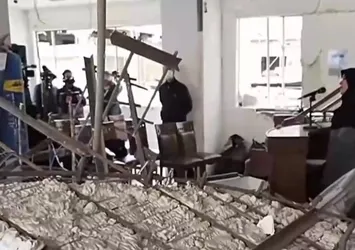 A Haber İsrail'in vurduğu hastanede