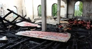 Ordu’da 60 yıllık cami küle döndü