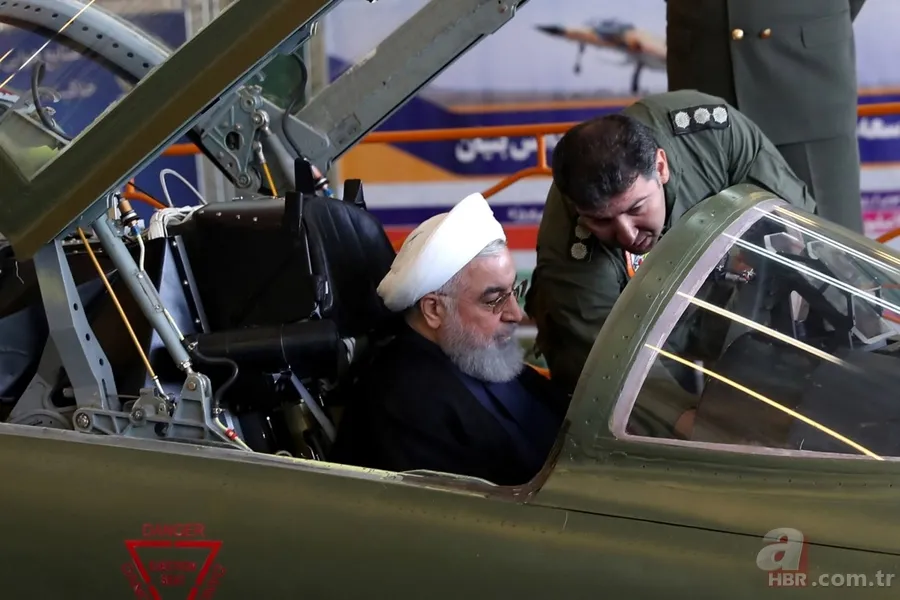 İşte İran'ın yeni savaş uçağı: "Kevser" 13