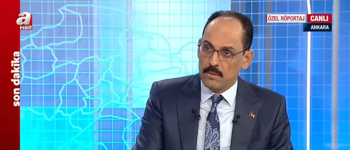 Cumhurbaşkanlığı Sözcüsü İbrahim Kalın’dan A Haber canlı yayınında önemli açıklamalar | Olası harekatta hedef neresi?
