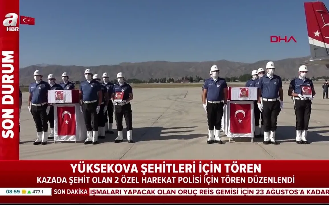 Yuksekova Sehitleri Icin Toren Ahaber Video Izle