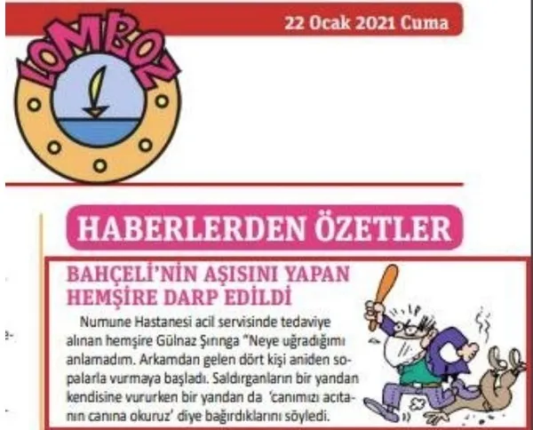 Provokatör gazeteci Özlem Gürses bu kez karikatürü haber gibi sundu