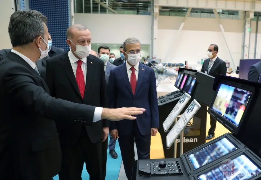 Başkan Erdoğan Aselsan tesislerini gezdi! Savunmada Türkiye daha da güçleniyor 4