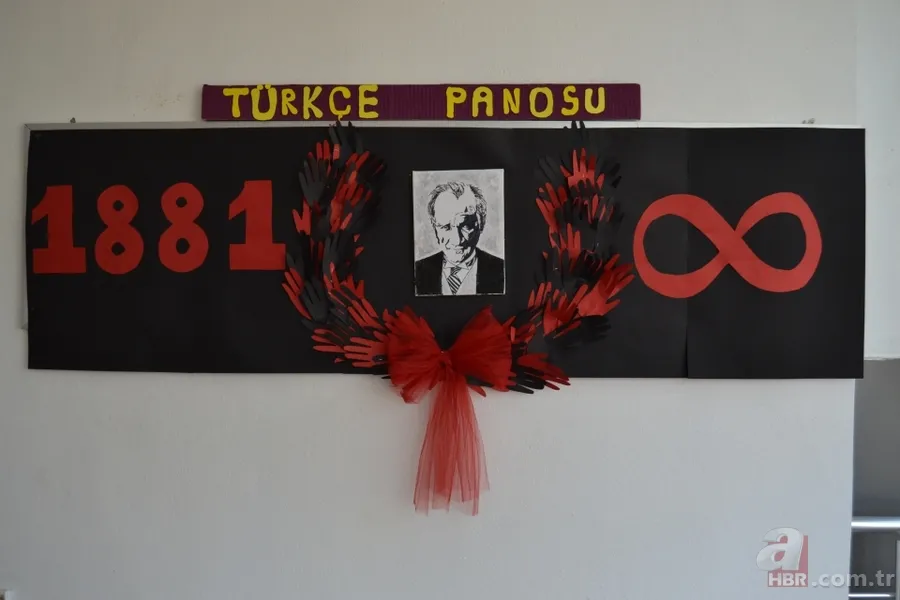 10 Kasım panosu nasıl yapılır? 10 Kasım Atatürk'ü Anma Günü pano çalışmaları! İşte örnek panolar ve yazıları... 10