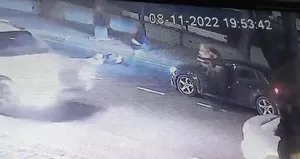 Uçan tekme dehşeti!