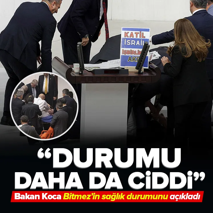 Bakan Koca: Bitmez’in sağlık durumu...