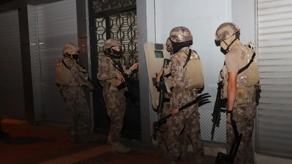 DEAŞ'a GÜRZ-1 operasyonu! 72 kişi yakalandı
