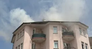 Ankara’da korkutan baca yangını