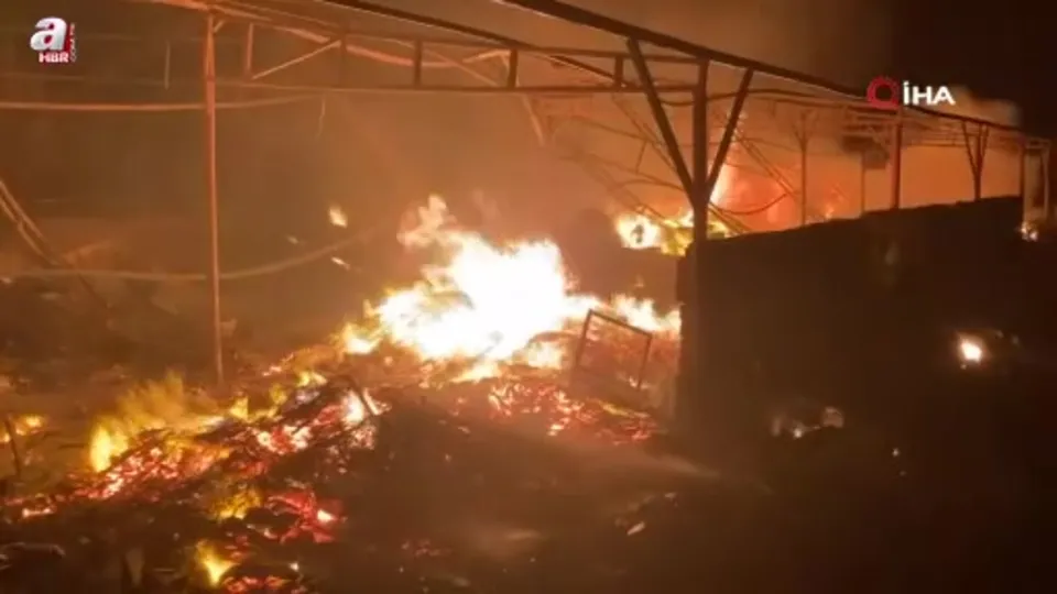 Mersin’de korku dolu anlar!