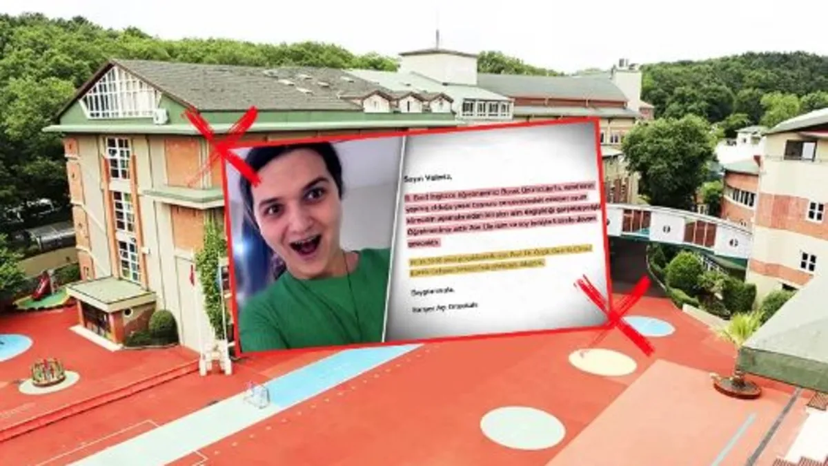 Sarıyer Açı Okulları'nda LGBT'li öğretmen ve müdürün işine son verildi