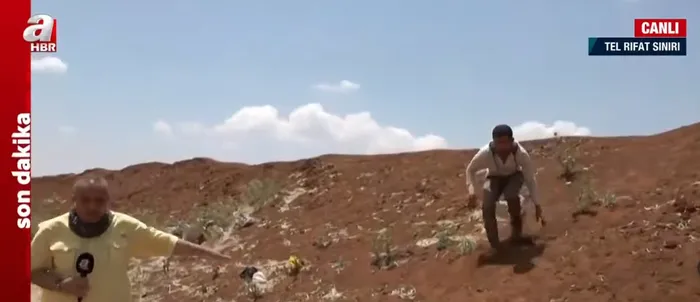 A Haber canlı yayınında sıcak anlar! Silah sesleri duyuldu - 2