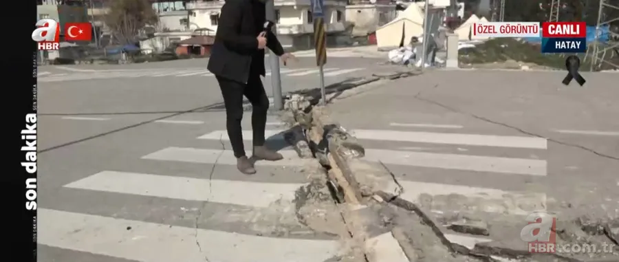 Mahallenin tam ortasında DEV ÇUKUR ve iki MAĞARA oluştu! İşte DEPREMİN dehşete düşüren ETKİSİ 22