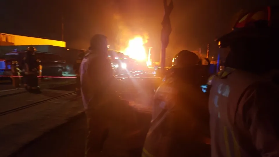 SON DAKİKA | Doğal gaz boru hattı bomba gibi patladı! Olay yerinden ilk görüntüler