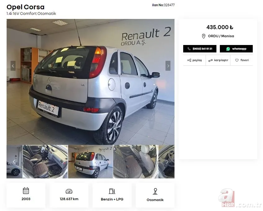 230 bin TL’ye dahi araç var! Renault fabrikada yenilediği ikinci el araç modellerini ve fiyatlarını açıkladı! Renault, Peugeot, Fiat, Volkswagen, Hyundai, Opel… 20