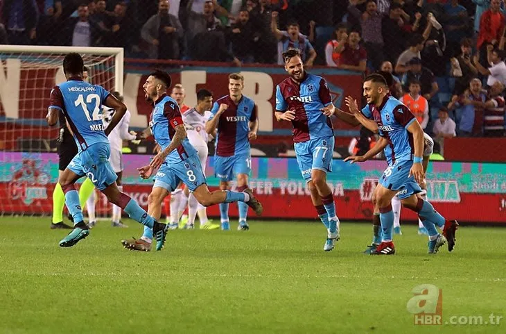 Trabzonspor derbide esti gürledi | Trabzonspor 4-1 Beşiktaş Maç sonucu