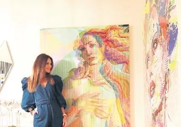 Uğur Akkuş'dan Ebru Şallı'ya sanatsal jest