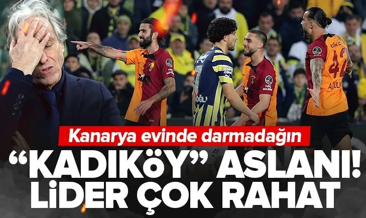 Galatasaray Kadıköy’de çok rahat!