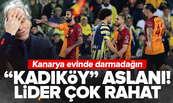 Galatasaray Kadıköyde çok rahat!