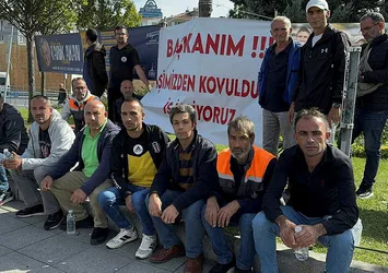 Şişli Belediyesi'nde işten çıkarılan işçilerden eylem