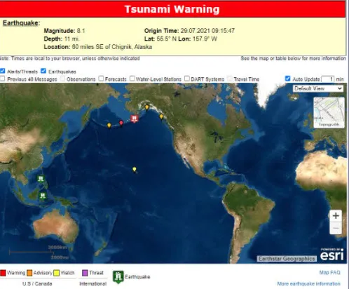 Son dakika: ABD’de 8.2 büyüklüğünde deprem! ABD’de korkutan deprem! ABD’de tsunami uyarısı!