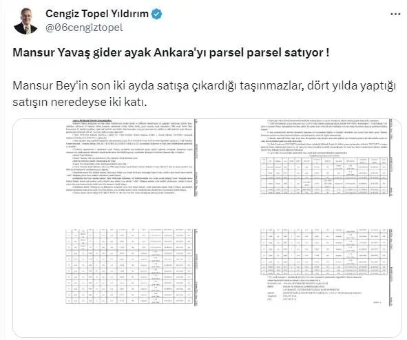 1709048298761.jpeg Battıkça batıyor sattıkça satıyor! Eski ortaktan Mansur Yavaş'a bombardıman: Giderayak Ankara'yı parsel parsel satıyor - 2