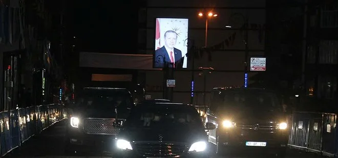 Başkan Erdoğan, Kadir Topbaş’ın cenazesinin ardından Rize’ye döndü