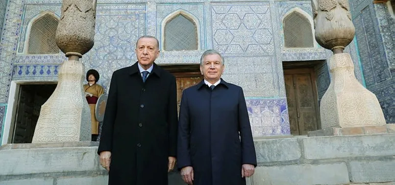 Başkan Recep Tayyip Erdoğan Özbekistan’dan ayrıldı