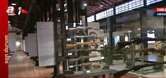 Türk savunma sanayisinin gelişimini anlatan müze! Kurtuluş Savaşı’nı kazandıran silahlar