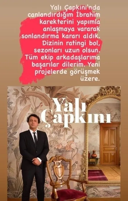 Yalı Çapkını İbrahim diziden ayrıldı mı, neden ayrıldı? Yalı Çapkını’nın İbrahim’i Cansu Fırıncı kimdir, kaç yaşında? İşte ayrılış nedeni...
