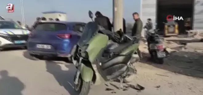 Bursa İnegöl’de feci kaza: Motosiklet sürücüsü ağır yaralandı