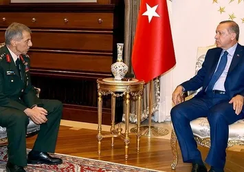 Cumhurbaşkanı Erdoğan, Orgeneral Mendi'yi kabul etti