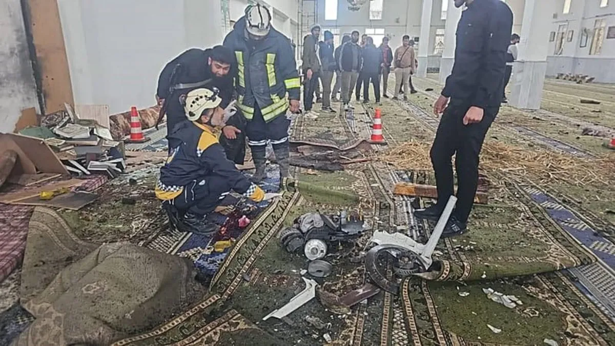 Suriye'de camiye terör saldırısı! Ölü ve yaralılar var | Türkiye'den peş peşe tepki
