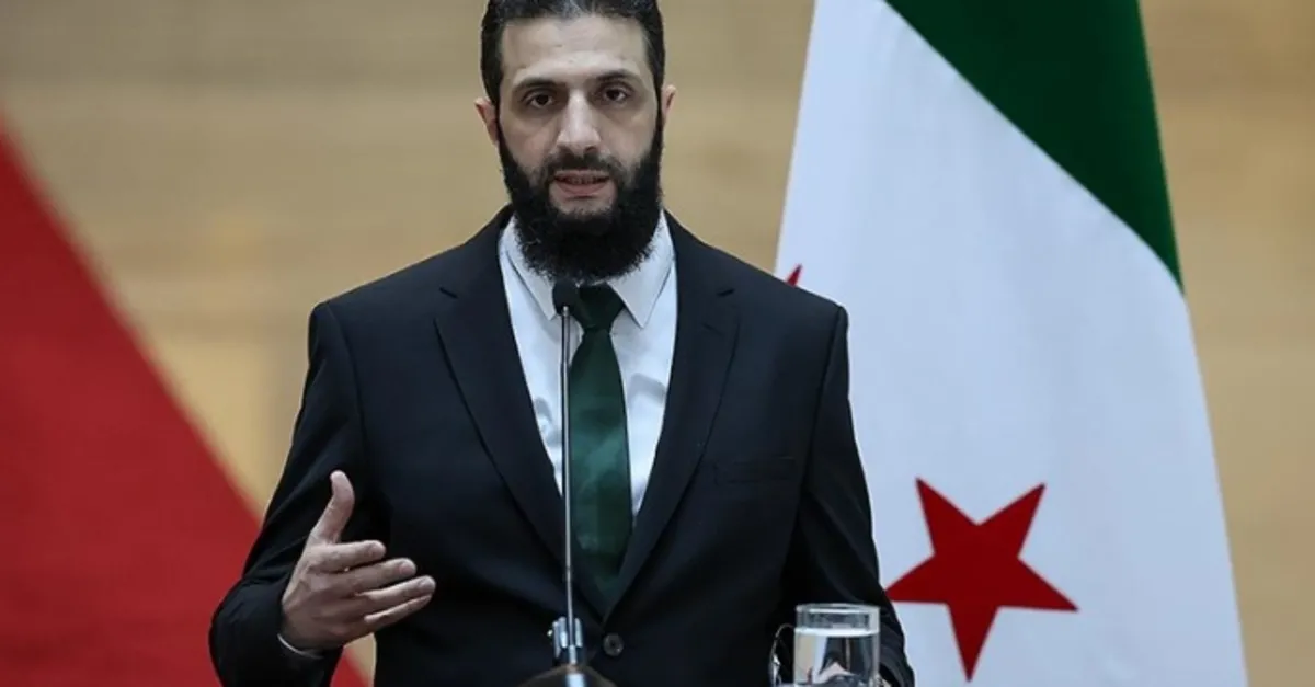 Suriye Cumhurbaşkanı Ahmed Şara ABD'de