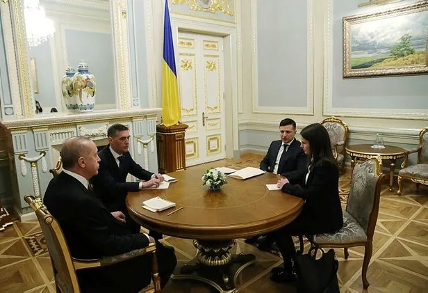 Başkan Erdoğan, Ukrayna Devlet Başkanı Zelenskiy ile görüştü - 2