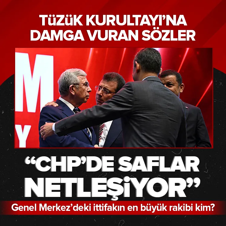 CHPde kurultaya Yavaşın sözleri damga vurdu