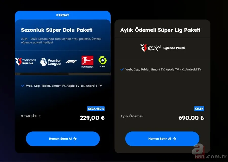 Beşiktaş-Fenerbahçe Derbi! TOD TV tek maç satın alınır mı? TOD TV 2024 paket fiyatları ve üyelik detayları 5