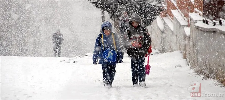 Bugün okul var mı? 20 Ocak Çarşamba hangi illerde okullar tatil edildi? Kar tatili olan iller son dakika açıklamaları 10