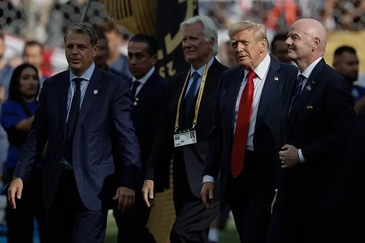 FIFA finalinde ilginç anlar: Trump beklediği ilgiyi bulamadı! Defalarca yuhalandı