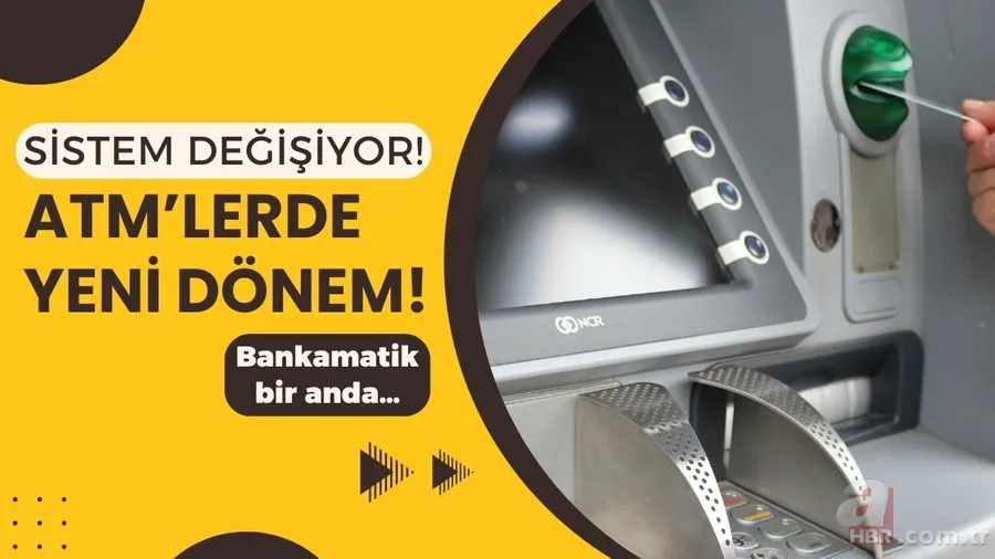 ATM’lerde yeni dönem! Sistem değişiyor: Bankamatik bir anda… 1