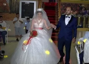 Damat düğünde unutulmayacak bir sürprize imza attı!