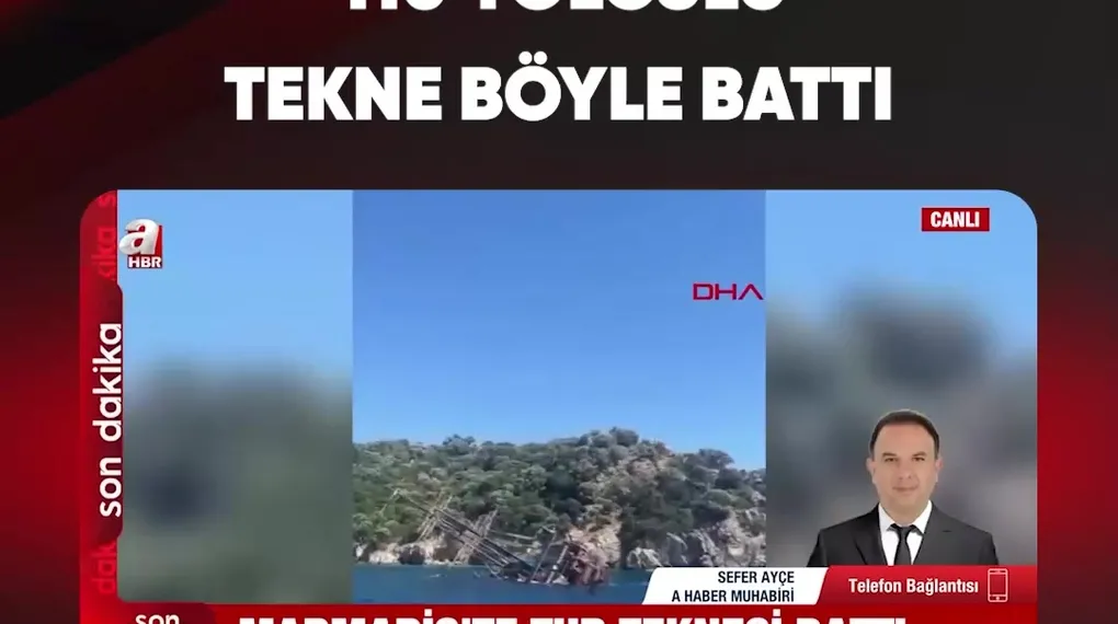 110 YOLCULU TEKNE BÖYLE BATTI
