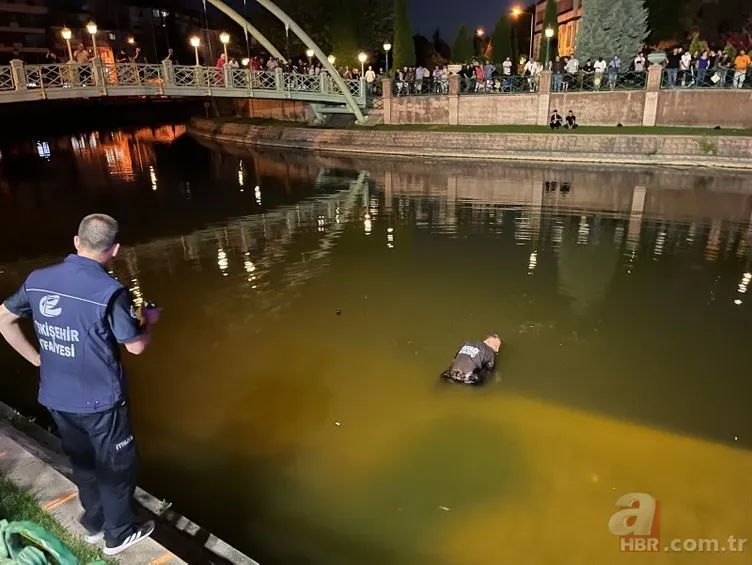 Eskişehir Porsuk Çayı’nda facia! Yüzmek için girdiler ancak… 2