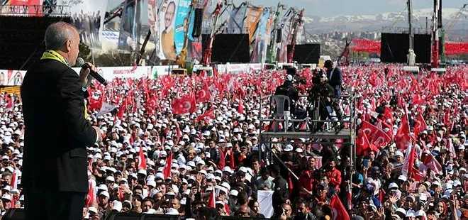 Son dakika: Başkan Erdoğan’dan Ankara’da 31 Mart mesajı: Maskeleri düşecek