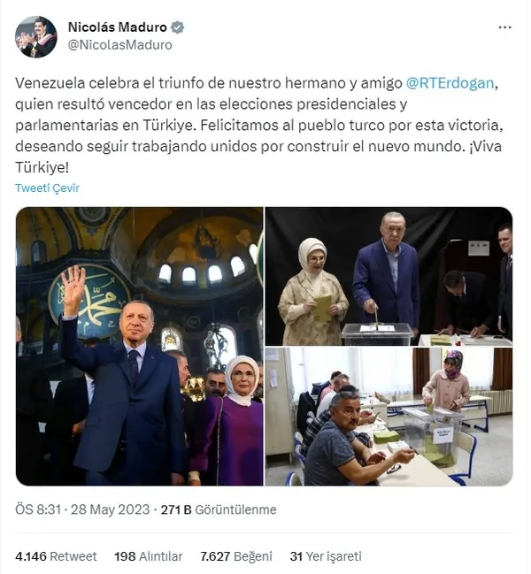 nicolas-madurodan-anlamli-baskan-erdogan-paylasimi-1685481545376.jpg Nicolas Maduro’dan Başkan Erdoğan fotoğraflı yeni paylaşım: Yeni dünya birliği! - 3