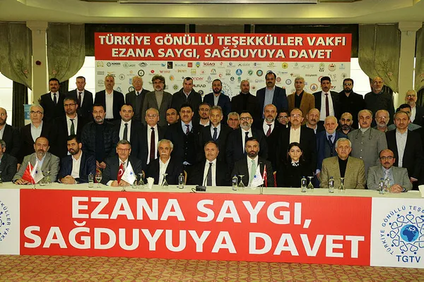 Türkiye Gönüllü Teşekküller Vakfı'ndan 'Ezana saygı, sağduyuya davet' çağrısı - 1