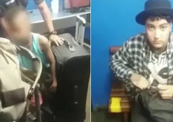 Genç kadının valizinden çocuk çıktı