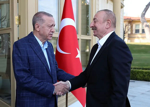 Başkan Erdoğan Aliyev Tatar ve Üstel'i kabul etti - 1