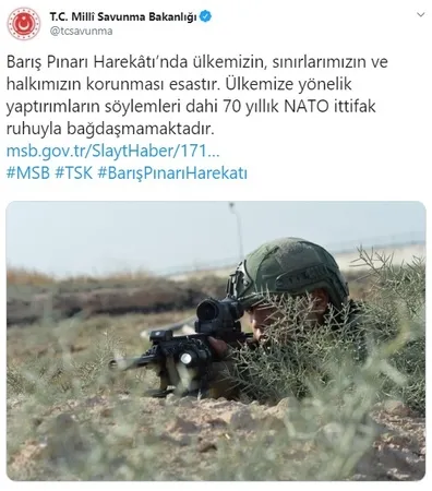 Milli Savunma Bakanlığı'ndan NATO'ya net mesaj - 1